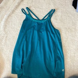 Strappy athletic tank top